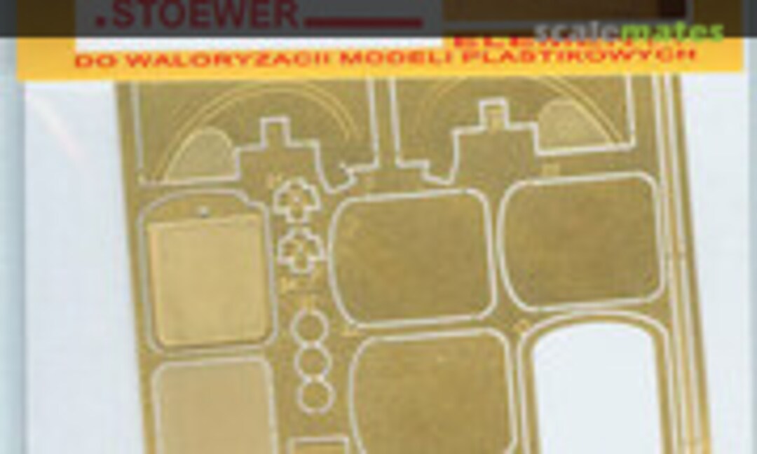 1:35 Stoewer - Engine Parts and Engine Cover (Part P35-242)