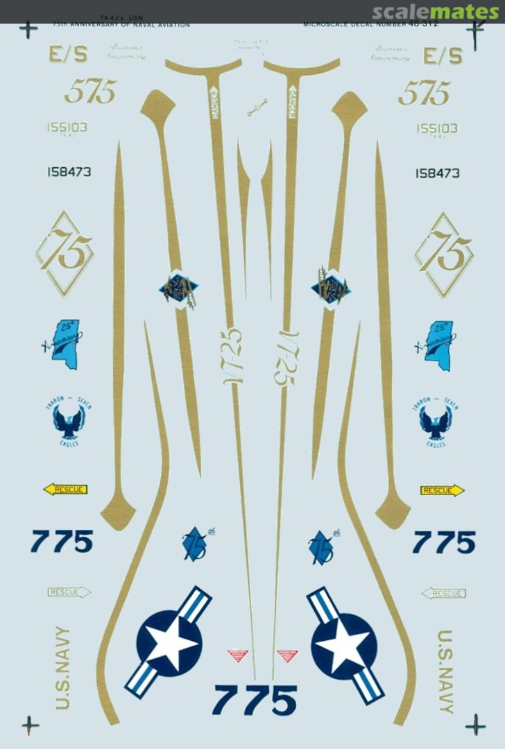 Boxart TA-4J Skyhawks 48-312 Microscale Boxart TA-4J Skyhawks 48-312 Microscale