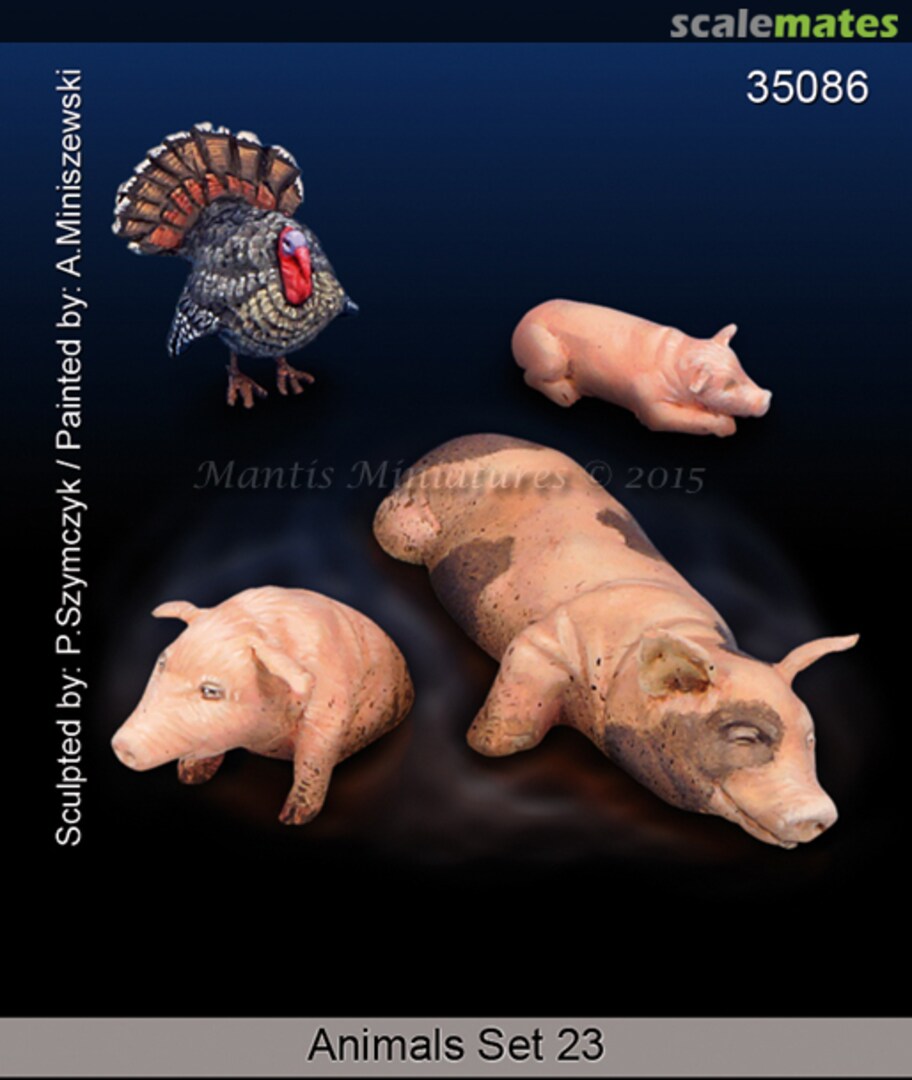 Boxart Animals Set - 23 35086 Mantis Miniatures Boxart Animals Set - 23 35086 Mantis Miniatures