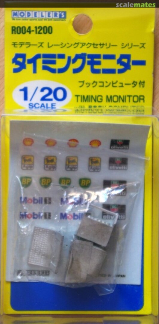 Boxart Timing Monitor With Book Computer R004 Modeler's Boxart Timing Monitor With Book Computer R004 Modeler's