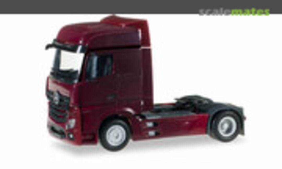 Mercedes-Benz Actros Bigspace rigid tractor, wine red (Herpa 159500-007)