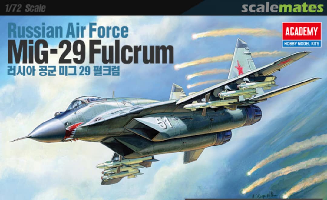 Boxart MiG-29 Fulcrum 12552 Academy Boxart MiG-29 Fulcrum 12552 Academy