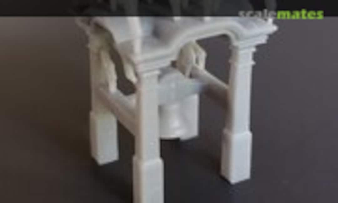 1:100 Ship's Belfry and Bell, 18th and 19th Century (Model Monkey 100-Belfry) 100-Belfry