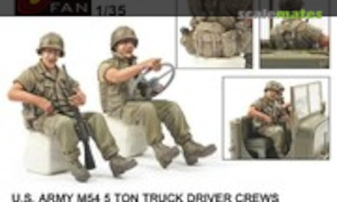 1:35 M54 5 Ton Truck Driver Crews (Hobby Fan HF747) HF747