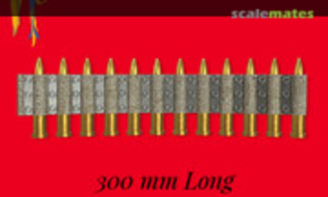 1:48 Flexible Ammo belts WWI (GasPatch Models 18-48145) 18-48145