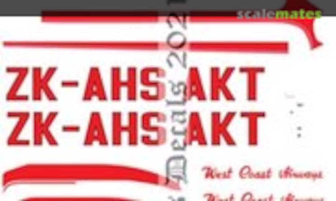 1:32 West Coast Airways DH89 Dominie and Rapide (Oldmodels Decals OMD1406) OMD1406