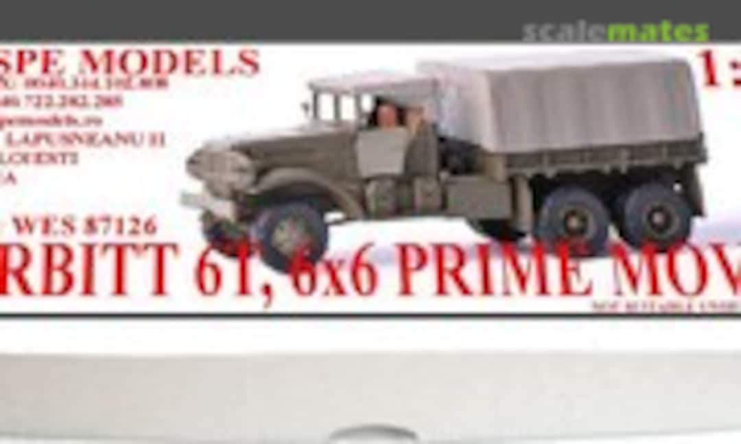 1:87 Corbitt 6T, 6x6 Prime Mover (Wespe Models WES 87126) WES 87126