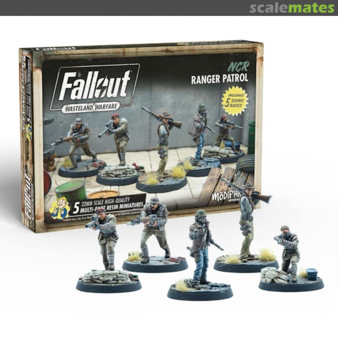 Boxart NCR: Ranger Patrol MUH052146 Modiphius Entertainment Boxart NCR: Ranger Patrol MUH052146 Modiphius Entertainment