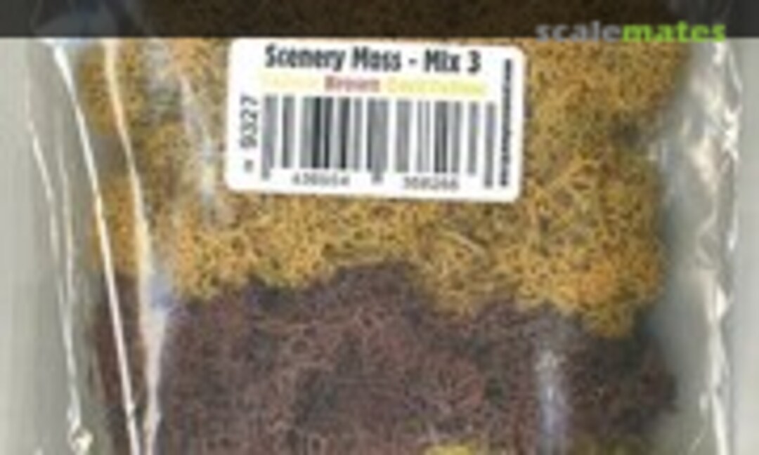 No Scenery Moss - Mix 3 - Yellow / Brown / Dark Yellow (Green Stuff World 9327) 9327