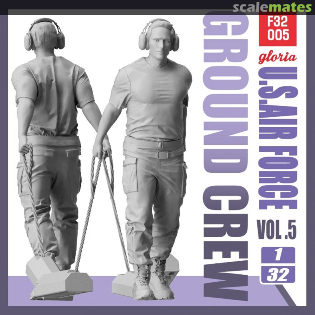 Boxart U.S. Air Force Ground Crew Vol. 5 F32005 Gloria Model Boxart U.S. Air Force Ground Crew Vol. 5 F32005 Gloria Model