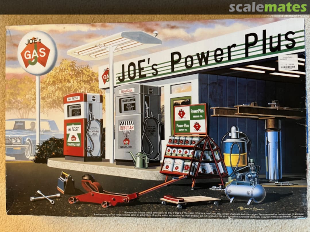 Boxart Joe's Power Plus Service Station 1502 MRC Boxart Joe's Power Plus Service Station 1502 MRC