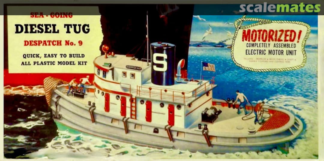 Boxart Sea-Going Diesel Tug 236 Pyro Boxart Sea-Going Diesel Tug 236 Pyro