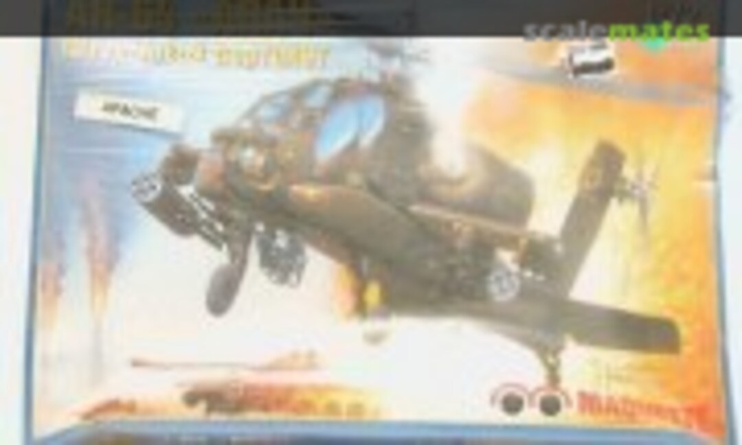 1:72 АН-64 &quot;АПАЧ&quot; Штурмовой вертолёт (Maquette MQ-7250)