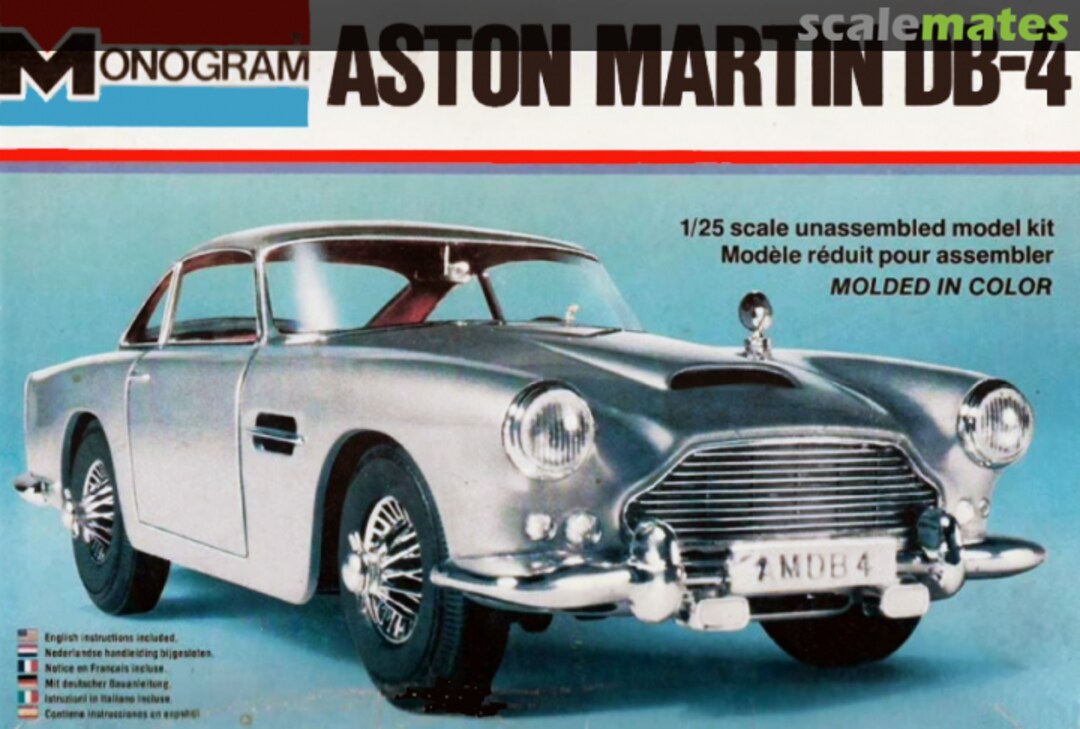 Boxart Aston Martin DB-4 2246 Monogram