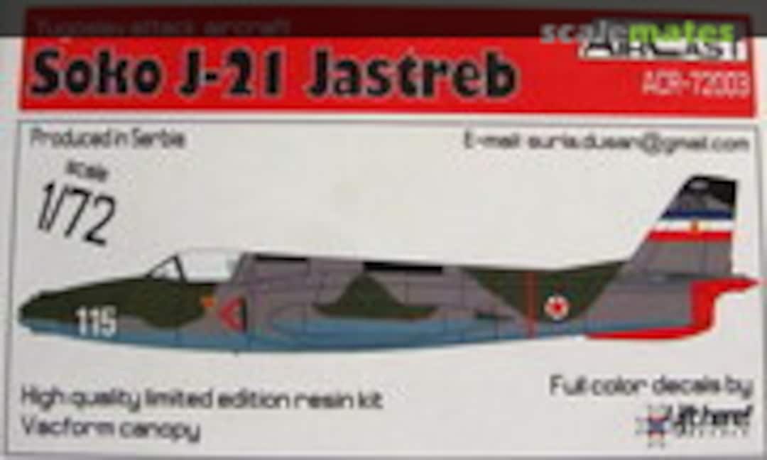 1:72 Soko J-21 Jastreb (Air Cast Resin ACR-72003) ACR-72003