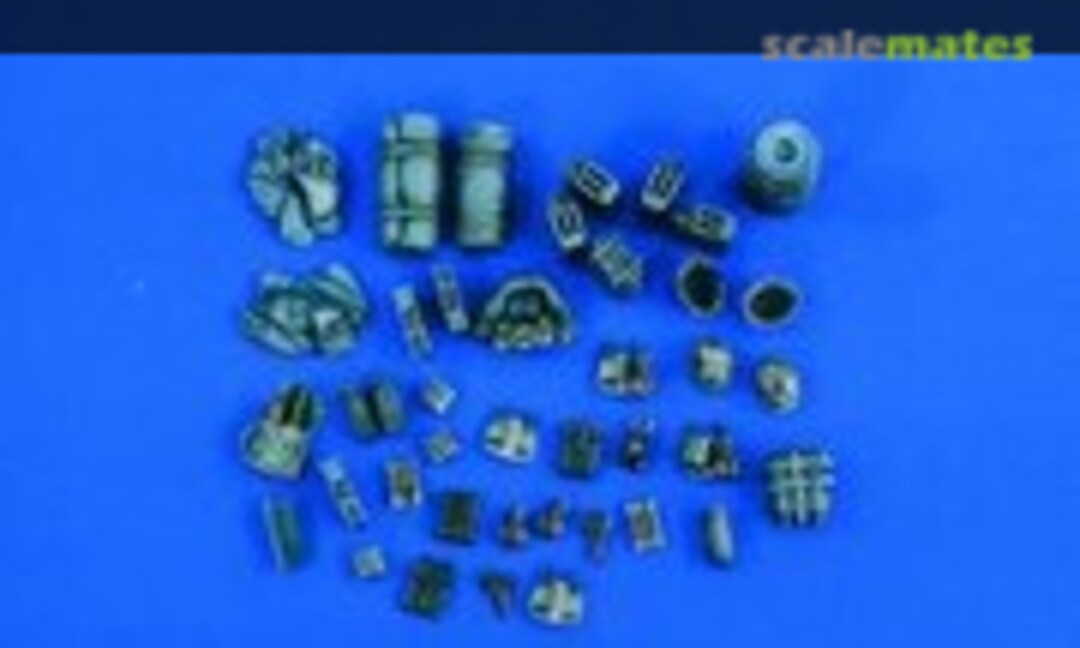 1:35 Marder III Ausf.M (75mm) Stowage &amp; Ammo (Verlinden Productions 1899)