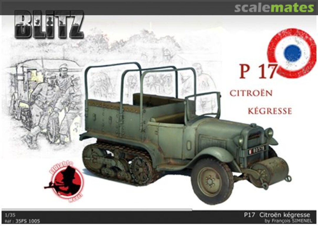 Boxart Citroën P17 Kégresse 35FS 1005 Blitz