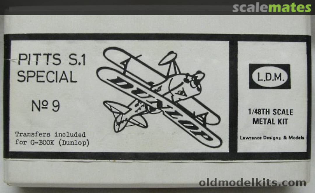 Boxart Pitts S1S 9 Lawrence Designs & Models Boxart Pitts S1S 9 Lawrence Designs & Models