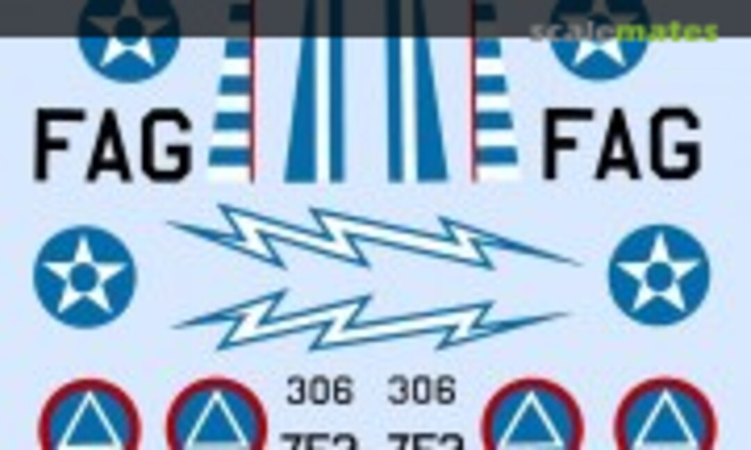 1:48 Latin American T-33A Shooting Stars (Microscale 48-180) 48-180