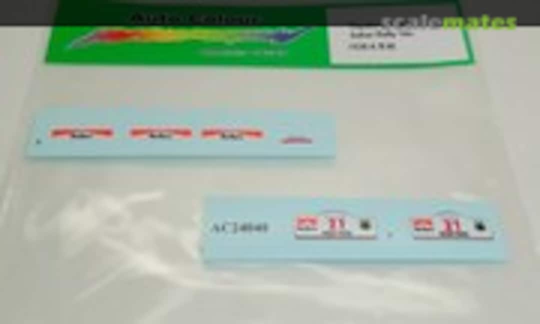 1:24 Toyota Celica TA64 ''85 Safari Rally Ver. (Auto-Colour AC24040) AC24040