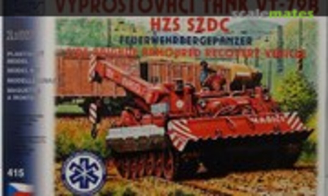 1:87 Fire Brigade Armoured Recovery Vehicle VT-72B (SDV Model 415)