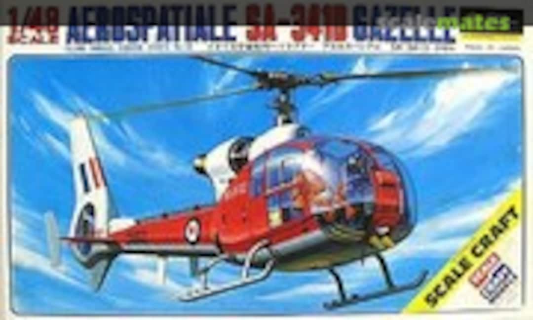 1:48 Aerospatiale SA-341D Gazelle (Fujimi/Scale Craft 5A33-500)