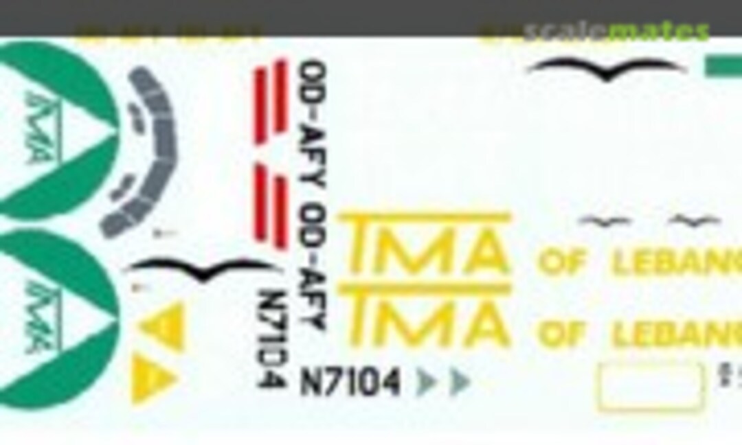 1:72 Boeing 707-327C (Flightpath Decals FP72-49) FP72-49