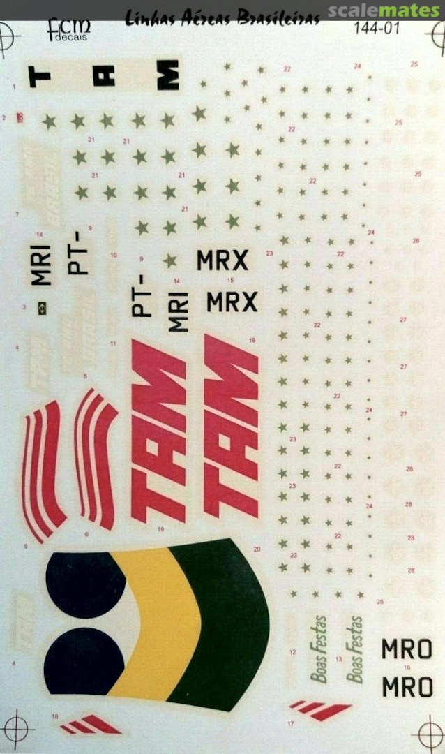 Boxart Boeing 737-200, Fokker F-100 FCM14401 FCM Boxart Boeing 737-200, Fokker F-100 FCM14401 FCM