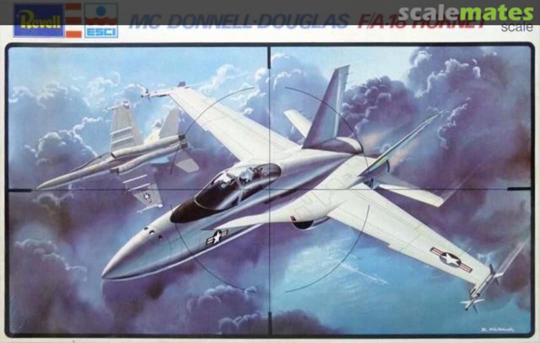 Boxart McDonnell Douglas F/A-18 Hornet H-2276 Revell/ESCI Boxart McDonnell Douglas F/A-18 Hornet H-2276 Revell/ESCI