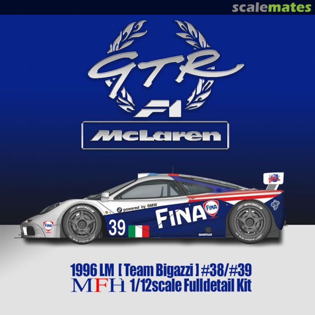 Boxart Mclaren F1 GTR K-772 Model Factory Hiro Boxart Mclaren F1 GTR K-772 Model Factory Hiro