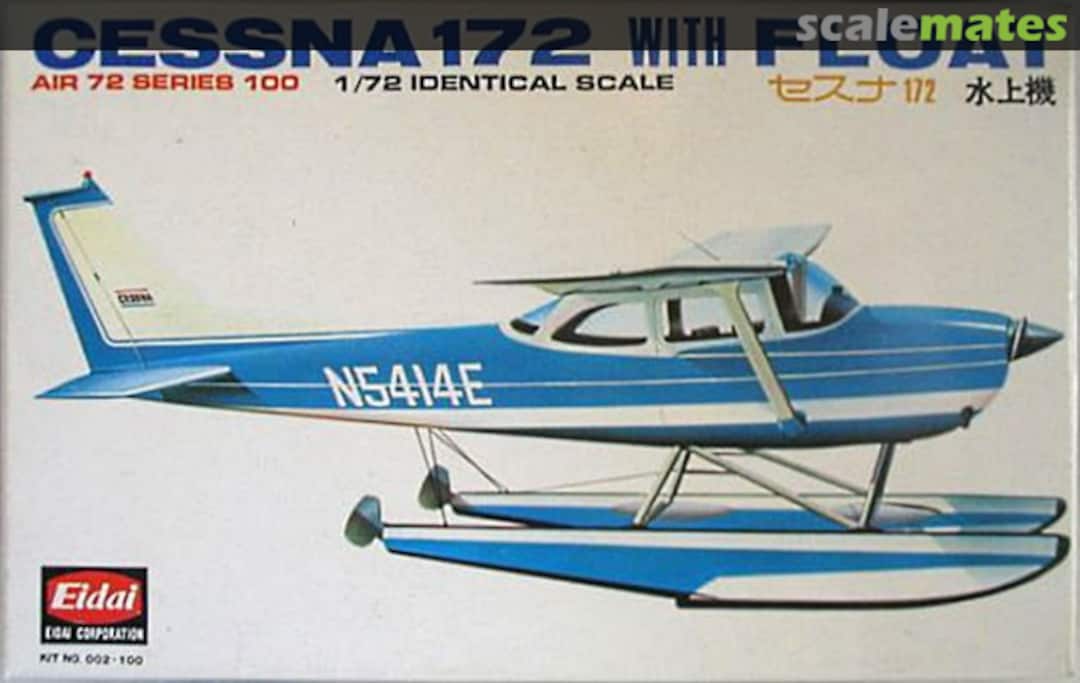Boxart Cessna 172 with Float 002-100 Eidai Boxart Cessna 172 with Float 002-100 Eidai