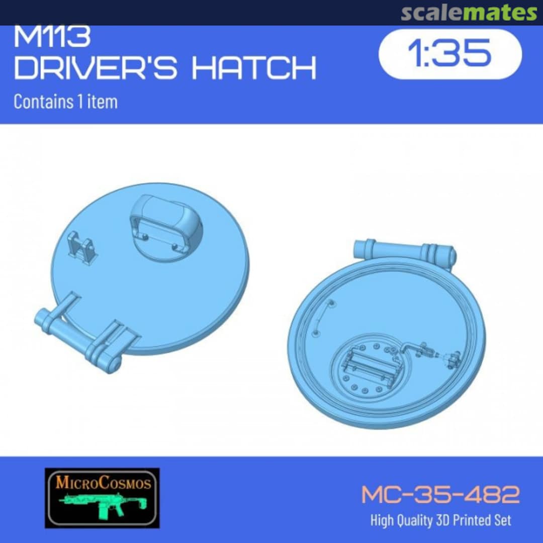 Boxart M113 Driver's Hatch MC-35-482 3D MicroCosmos Boxart M113 Driver's Hatch MC-35-482 3D MicroCosmos