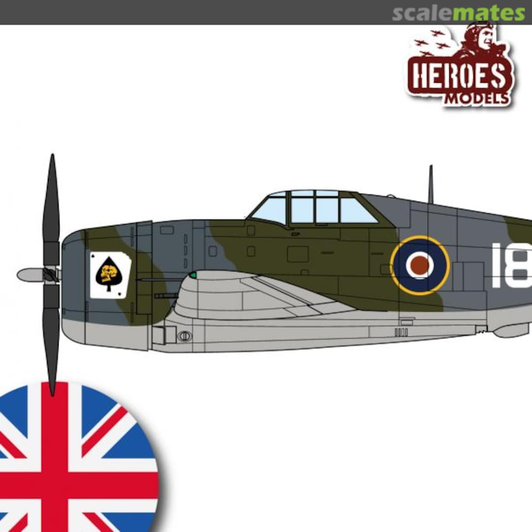 Boxart P-47D | 73 OTU Royal Air Force HM-OS14425 Heroes Models Boxart P-47D | 73 OTU Royal Air Force HM-OS14425 Heroes Models