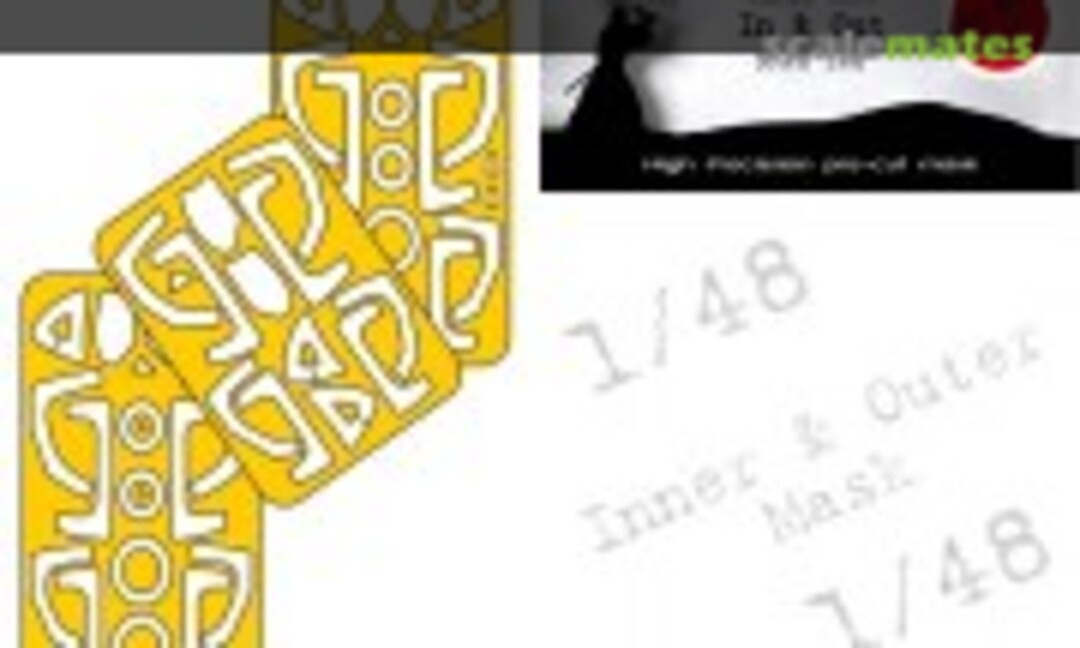 1:48 EA-6B Prowler double sided canopy mask (DEAD Design Models NM48246) NM48246