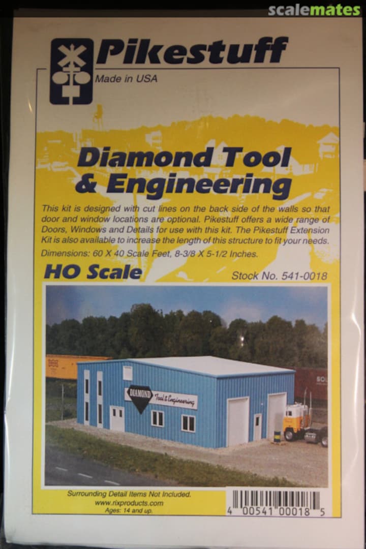 Boxart Diamond Tool & Engineering 541-0018 Pikestuff Boxart Diamond Tool & Engineering 541-0018 Pikestuff