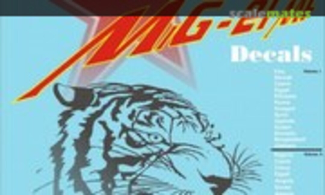 1:48 MiG-21MF Decals (R.V.Aircraft RVD 48015) RVD 48015