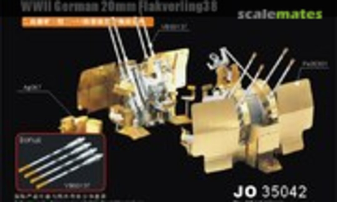 1:35 20mm Flakverling 38 (Voyager Model JO35042) JO35042