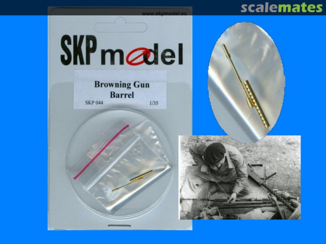 Boxart Browning Gun Barrel SKP 044 SKP model Boxart Browning Gun Barrel SKP 044 SKP model