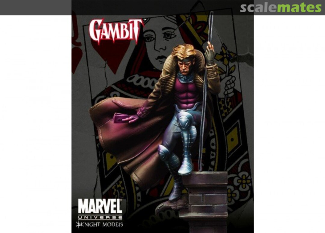 Boxart Gambit (Marvel comics) KMV007 Knight Models Boxart Gambit (Marvel comics) KMV007 Knight Models