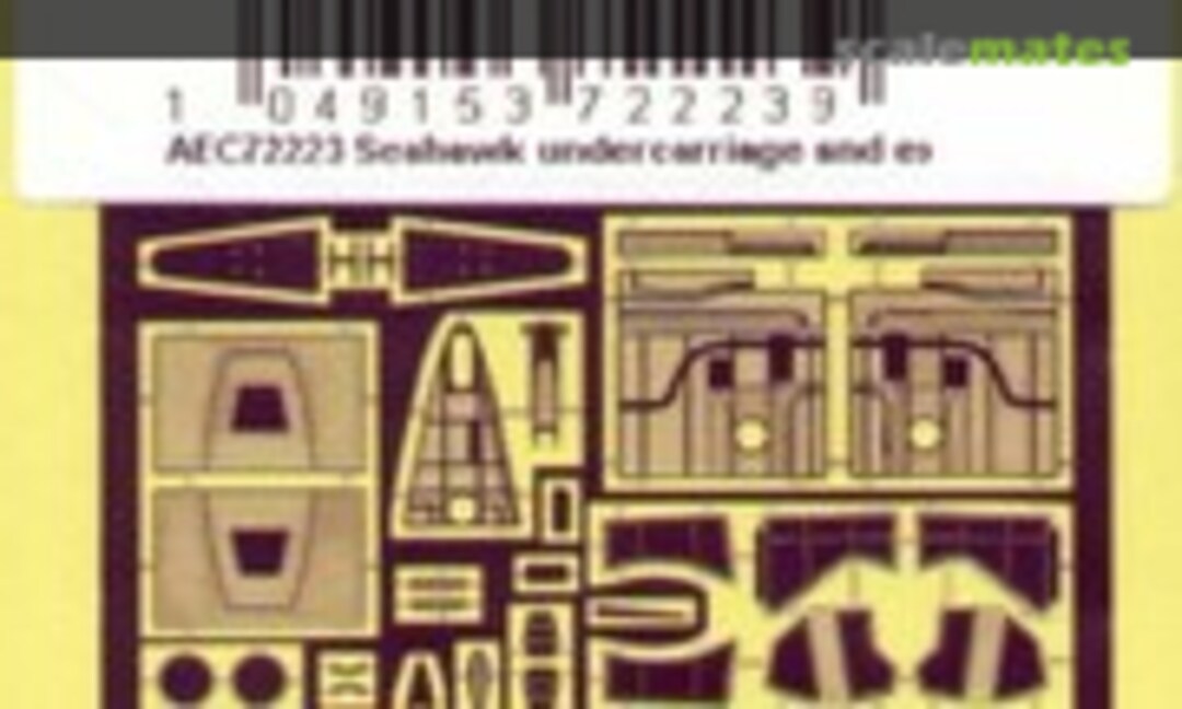 1:72 Hawker Sea Hawk undercarriage and exterior set (Airwaves AEC72223) AEC72223