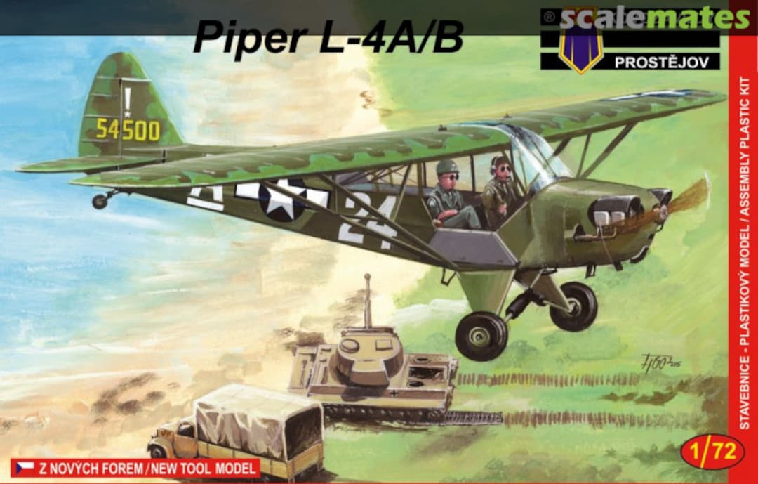 Boxart Piper L-4A/B KPM0040 Kovozávody Prostějov Boxart Piper L-4A/B KPM0040 Kovozávody Prostějov