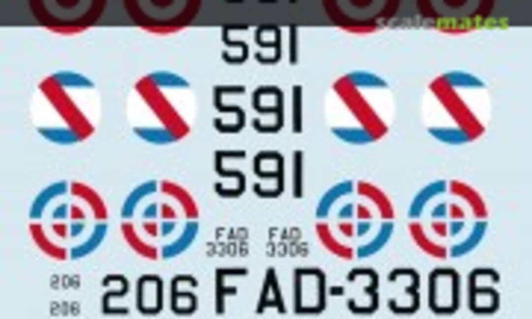 1:48 Lockheed T-33: Latin America Pt. 2 (Microscale 48-184) 48-184