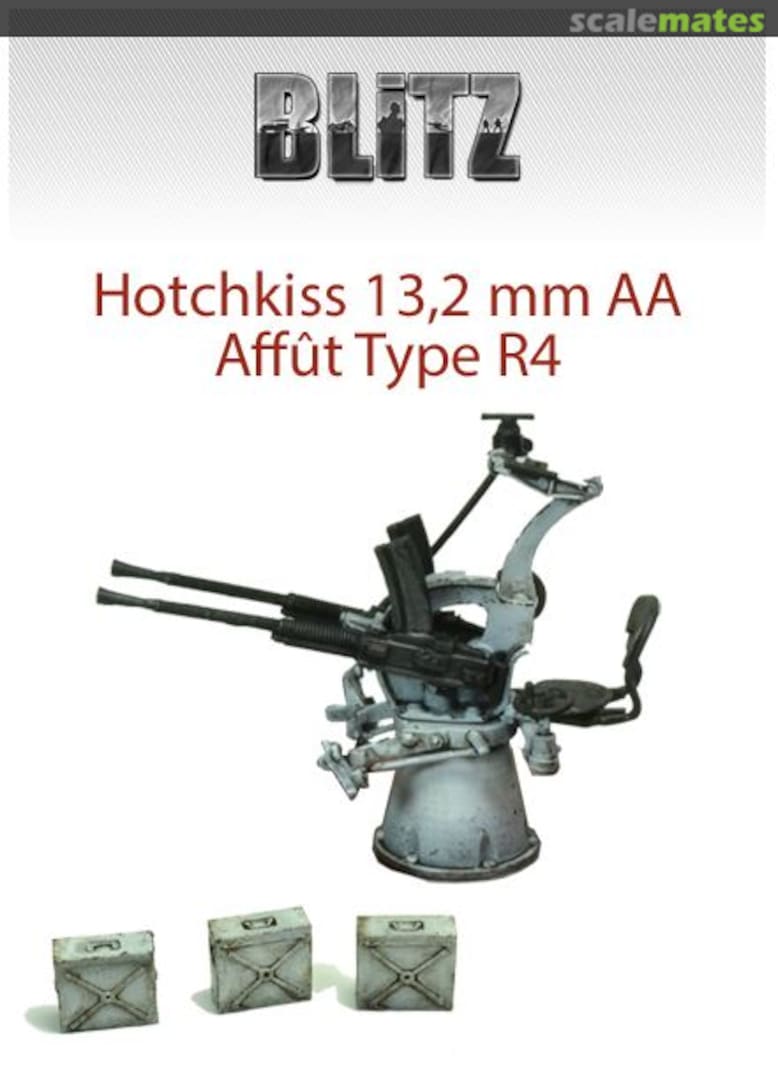 Boxart 13.2 mm Hotchkiss Affût kind R4 35FS 2014b Blitz Boxart 13.2 mm Hotchkiss Affût kind R4 35FS 2014b Blitz