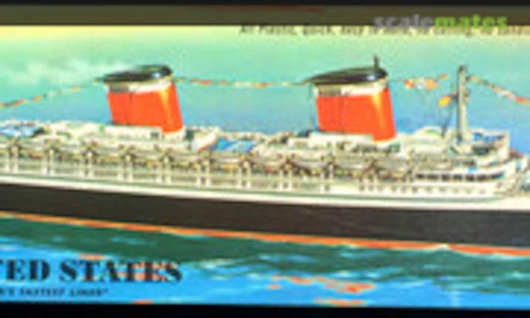 1:601 S.S. UNITED STATES (Revell H-312:198)