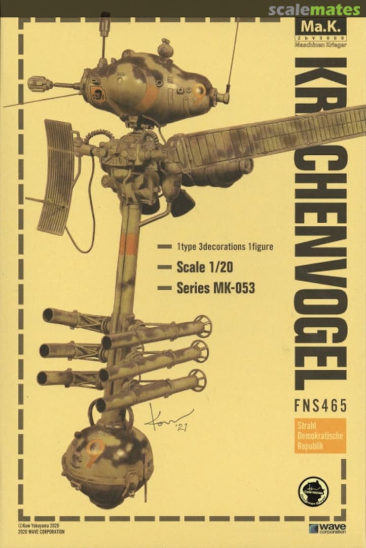 Boxart Krachenvogel FNS465 Mk-053 Wave Corporation Boxart Krachenvogel FNS465 Mk-053 Wave Corporation
