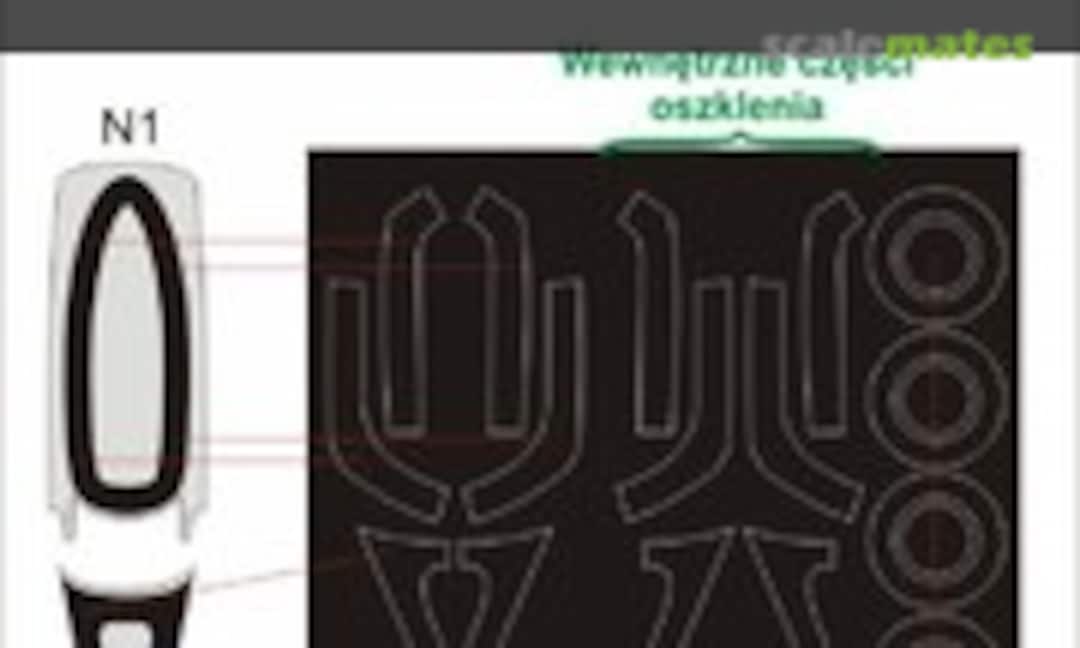 1:48 Maski do kabin F-16C/CJ/N for Tamiya (Pmask PK48112) PK48112