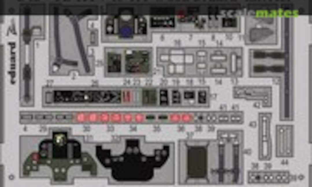 1:48 S 35E Draken interior (Eduard 49471) 49471