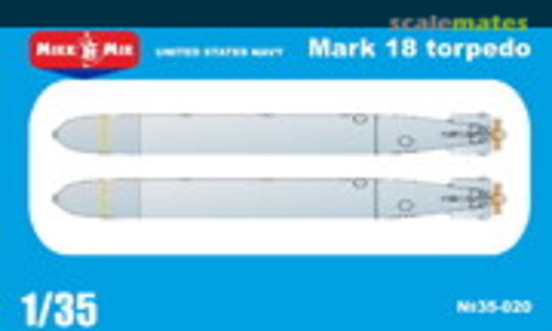 1:35 Mark 18 Torpedo (MikroMir 35-020) 35-020