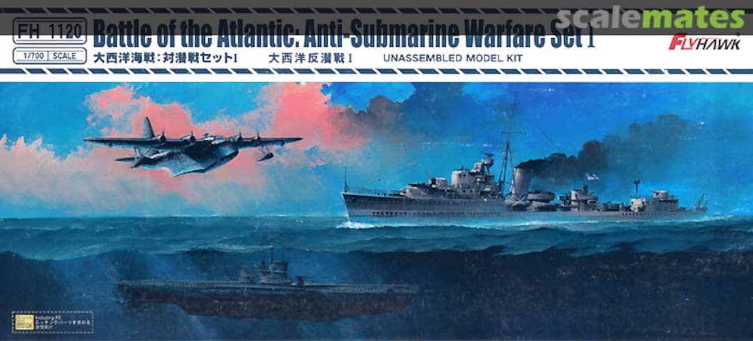 Boxart Battle of the Atlantic: Anti-Submarine Warfare Set I FH 1120 FlyHawk Model