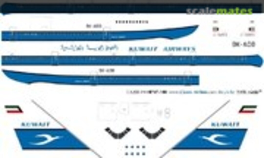 1:200 Kuwait 747 (Classic Airlines CA200-114) CA200-114